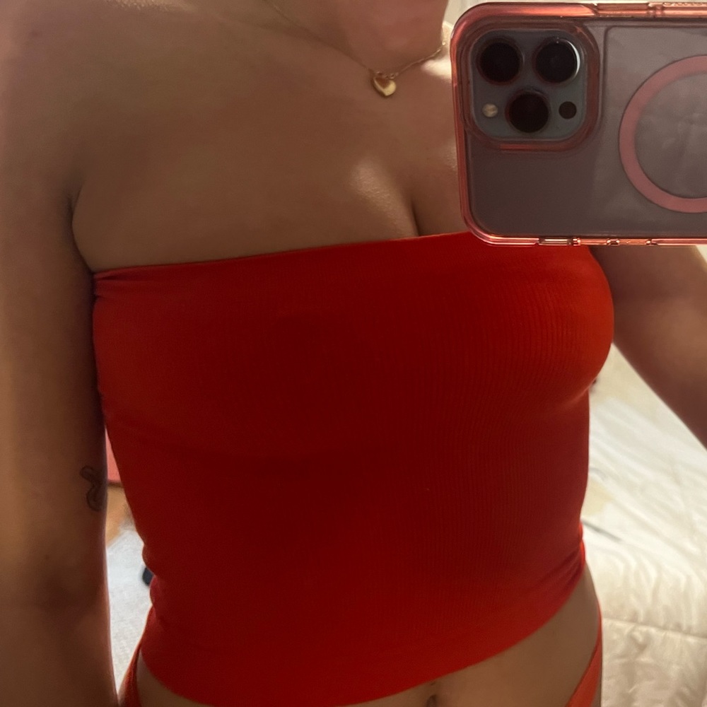 Urban Outfitters strapless top